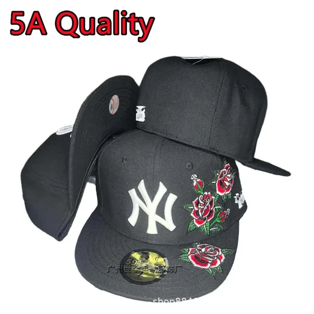 New Era 59FIFTY Cap Rose Embroidery