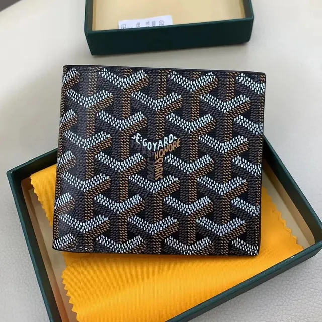 Goyard Saint Louis Wallet Goyardine Canvas