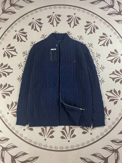 拉链藏青