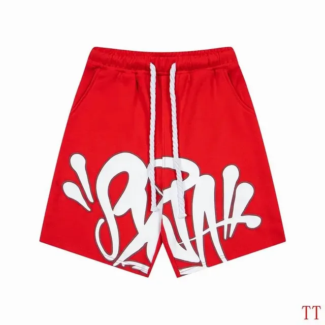 Graffiti Print Shorts Bold Logo
