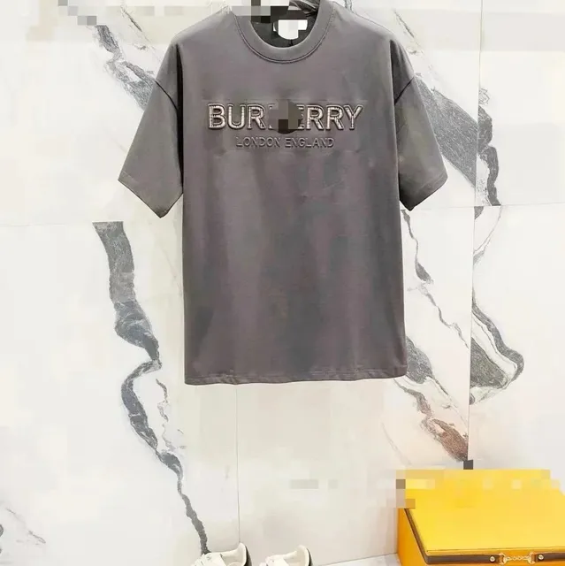 Burberry Logo T-Shirt Embroidered Logo