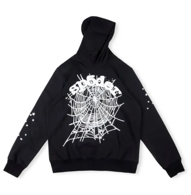 Sp5der Spider Hoodie Spiderweb Print