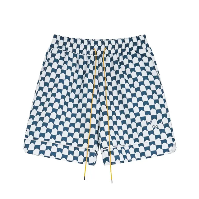 Rhude Checkered Shorts