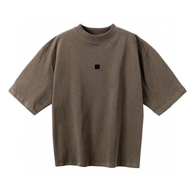 Gap × Yeezy Box Logo Tee Olive Brown