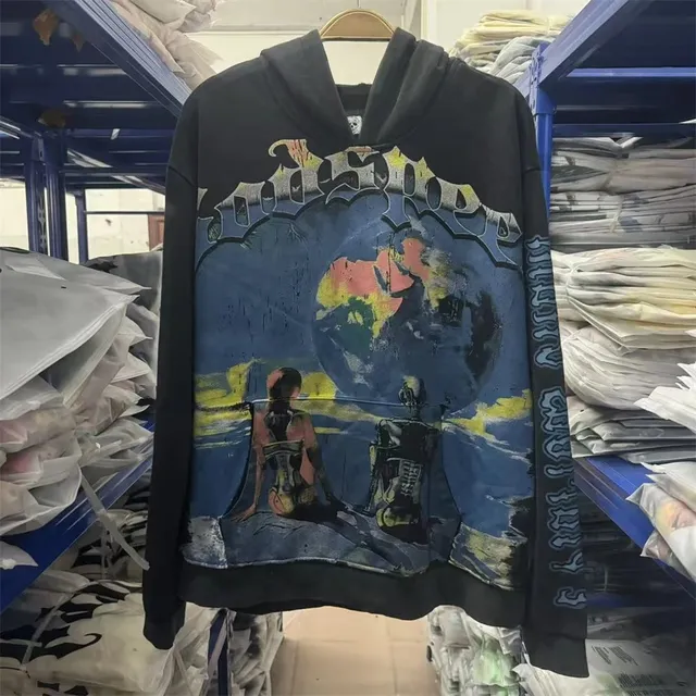Gallery Dept. Hoodie Earth Print