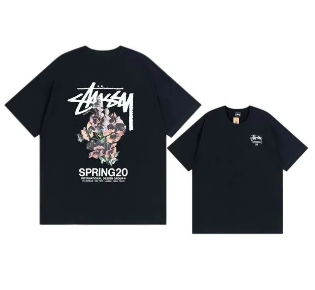 Stüssy Graphic Tee Floral Print