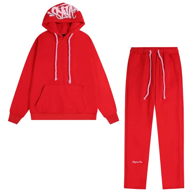 Hoodie and Joggers Set Graffiti Logo