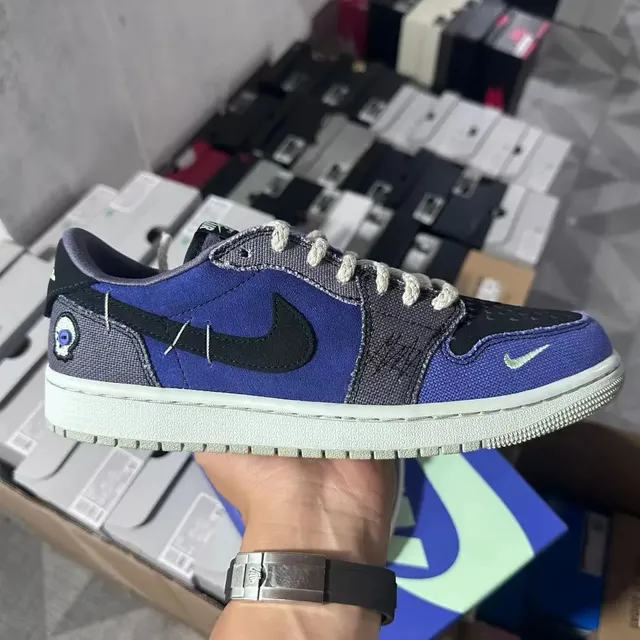 PK AJ1 LOW 巫毒娃娃深蓝IH2309-500