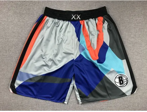 NBA Basketball Shorts Multi-Color Block