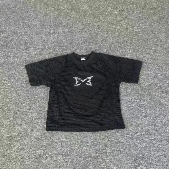 Mertra Mesh Tee Butterfly Logo