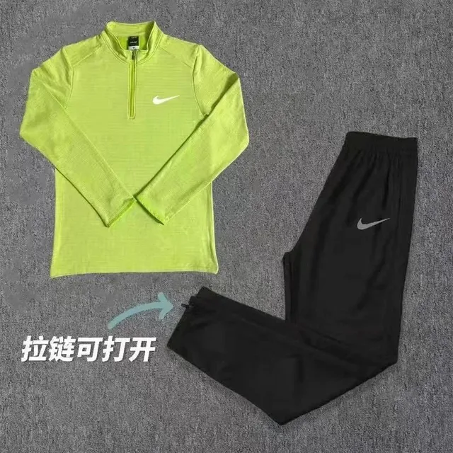 Nike Tech Fleece Set Lime Green/Black