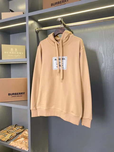 Burberry Logo Hoodie Archive Logo Patch