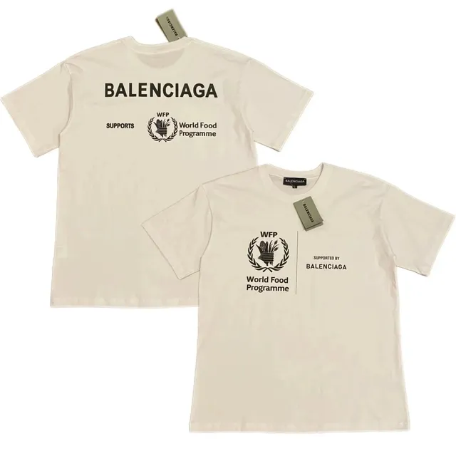 Balenciaga T-Shirt WFP Support Print