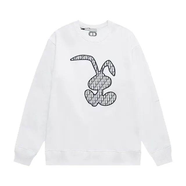 Dior Rabbit Logo Sweatshirt Oblique Print