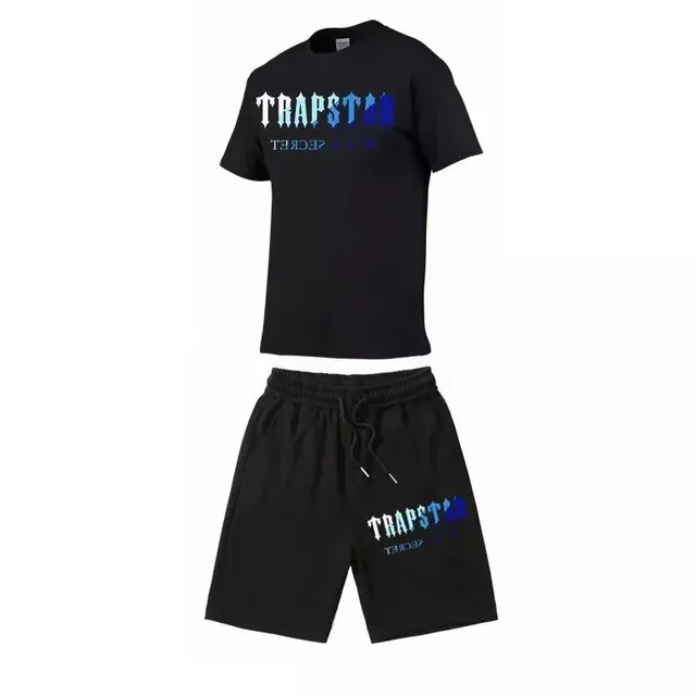 Corteiz T-Shirt and Shorts Set Trapstar Secret Logo