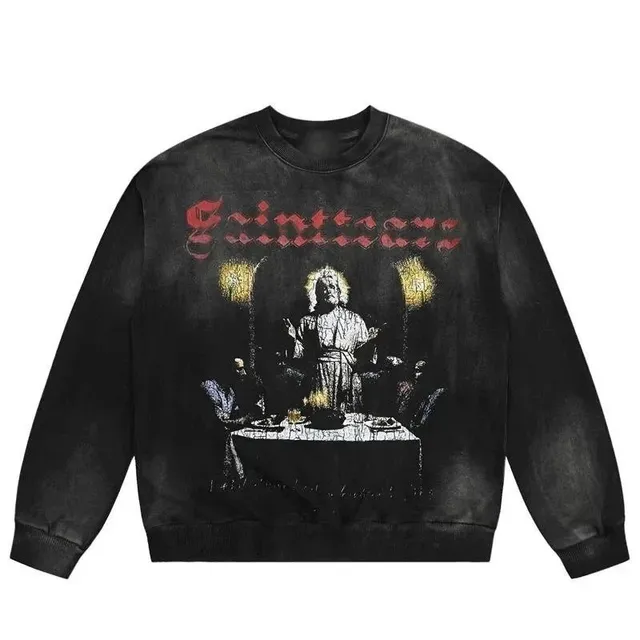 Saint Michael Crewneck Sweatshirt Saints Print