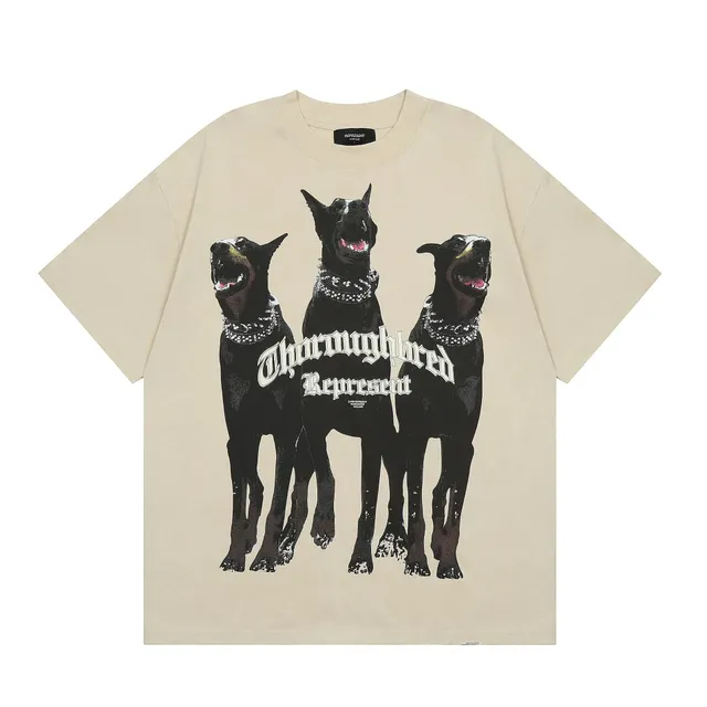 Represent Graphic Tee Three Dobermans