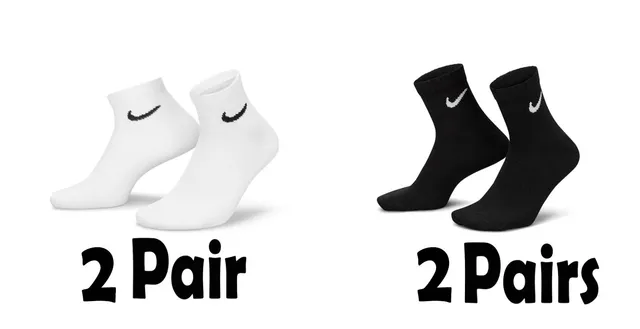 Nike Ankle Socks 2-Pack