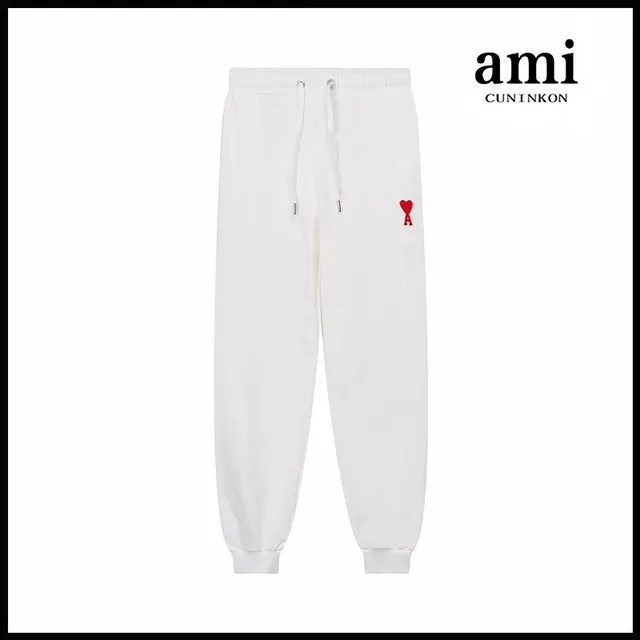 AMI Paris Jogger Pants Heart Logo