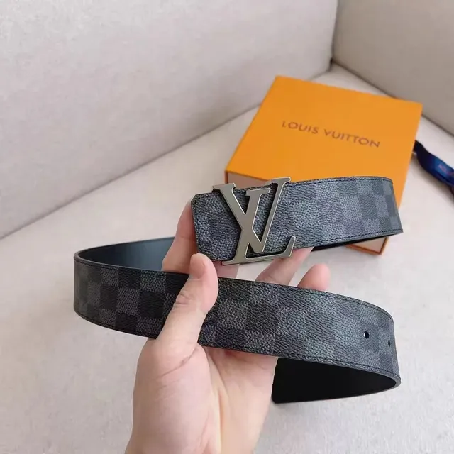 Louis Vuitton LV Belt Damier Graphite