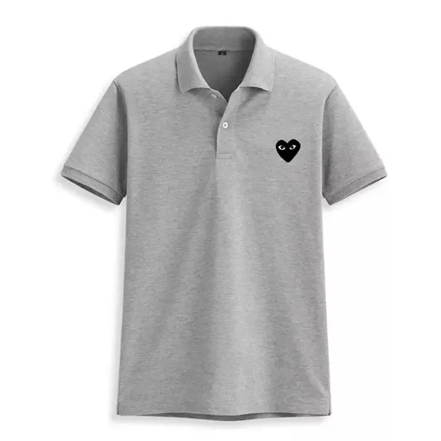 Comme des Garçons Polo Shirt Heart Logo