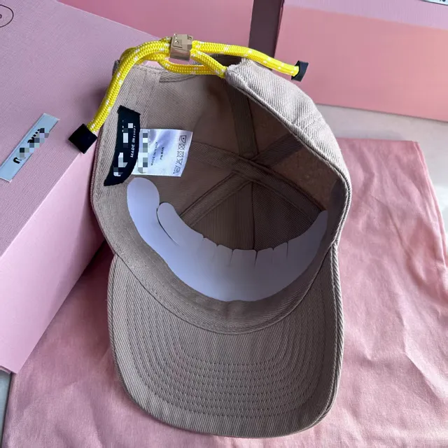 Khaki (yellow rope) brim and top are soft