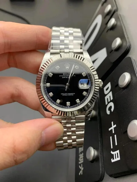 Rolex Oyster Perpetual Datejust Diamond Hour Markers