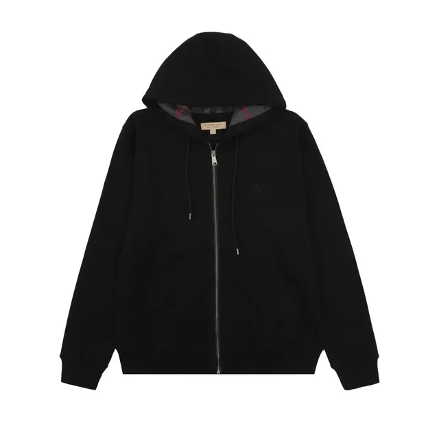 Burberry Zip-Up Hoodie Classic Check Lining