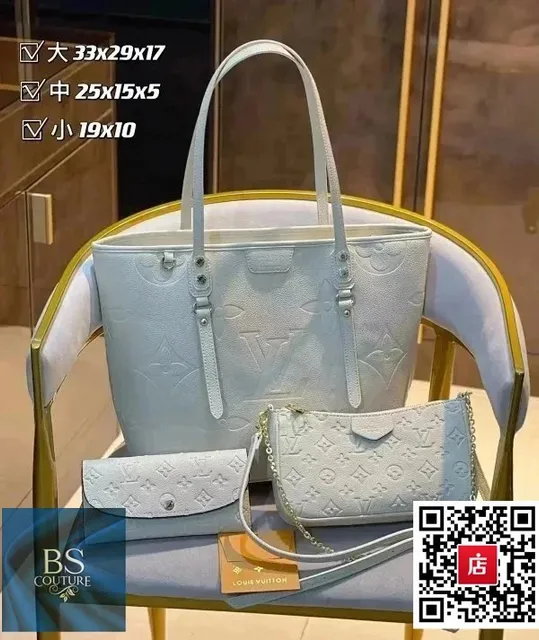 Louis Vuitton Neverfull Monogram Empreinte