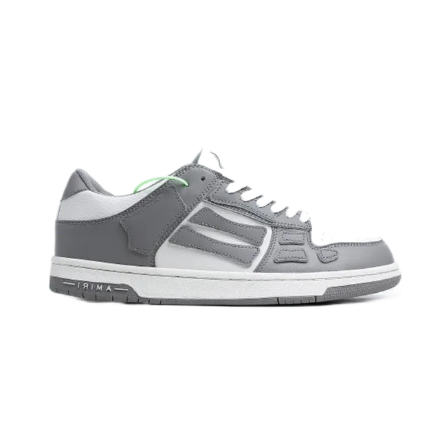 Amiri Skate Low Grey White Green