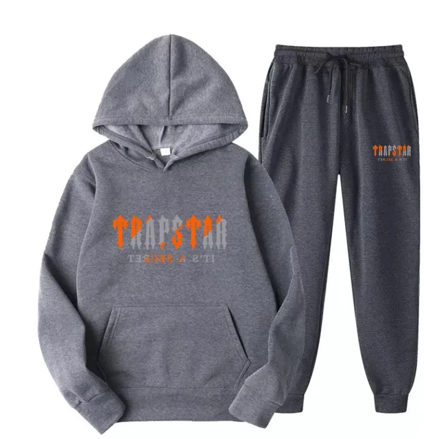 Hoodie and Joggers Set Trapstar Logo
