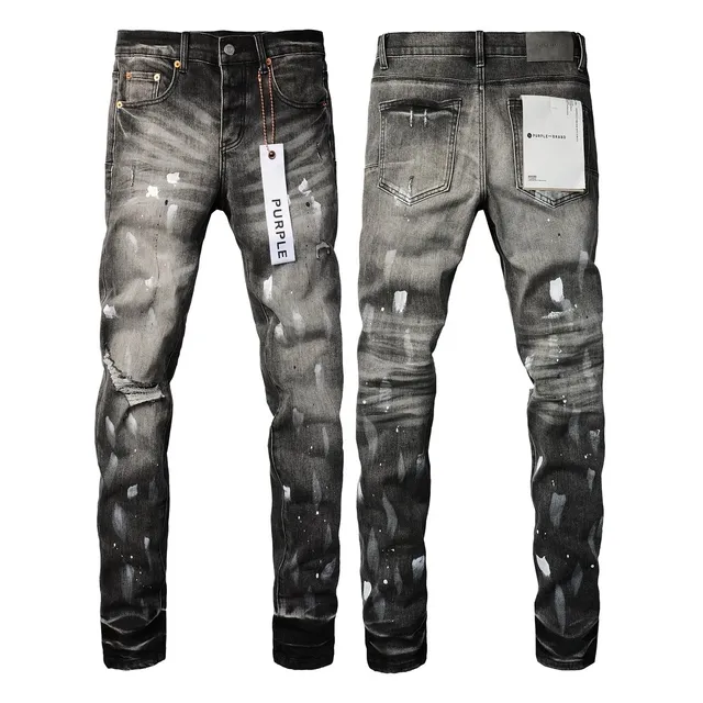 Purple Brand Distressed Slim Fit Jeans