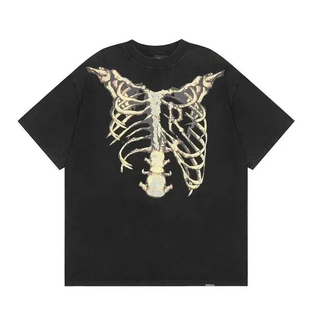 Represent Ribcage Tee Bone Print