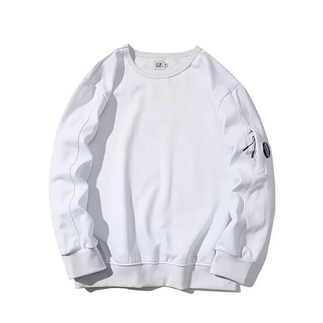 C.P. Company Goggle Sweatshirt White