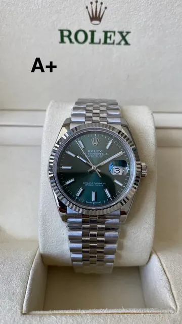 Rolex Oyster Perpetual Datejust Green Dial