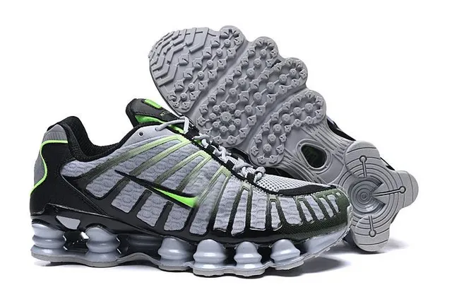 Nike Shox R4 Grey Black Volt