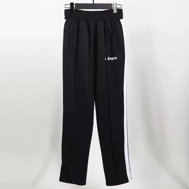 Palm Angels Track Pants White Stripe