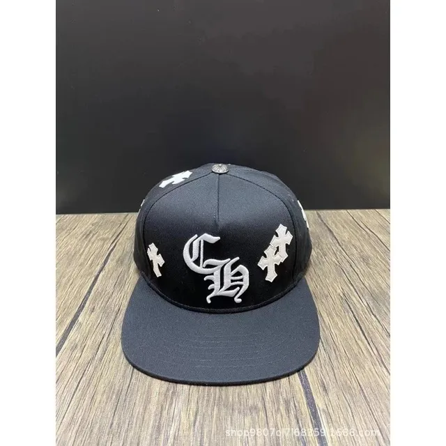 Chrome Hearts Snapback Cap Cross Logo Embroidery