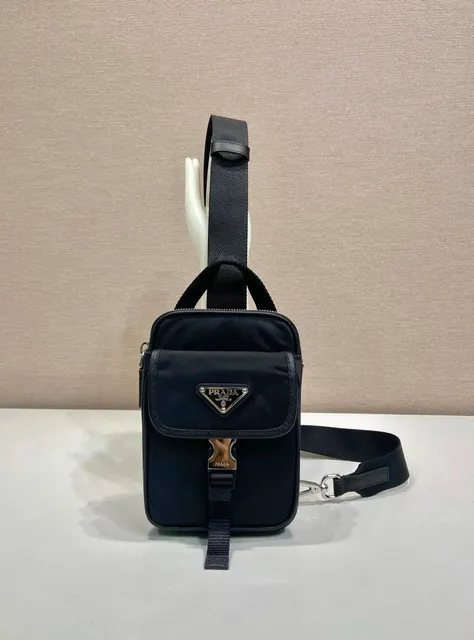 Prada Re-Nylon Crossbody Bag Triangle Logo