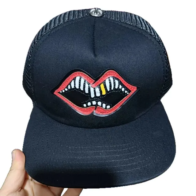 Chrome Hearts Trucker Cap Lips & Teeth Patch