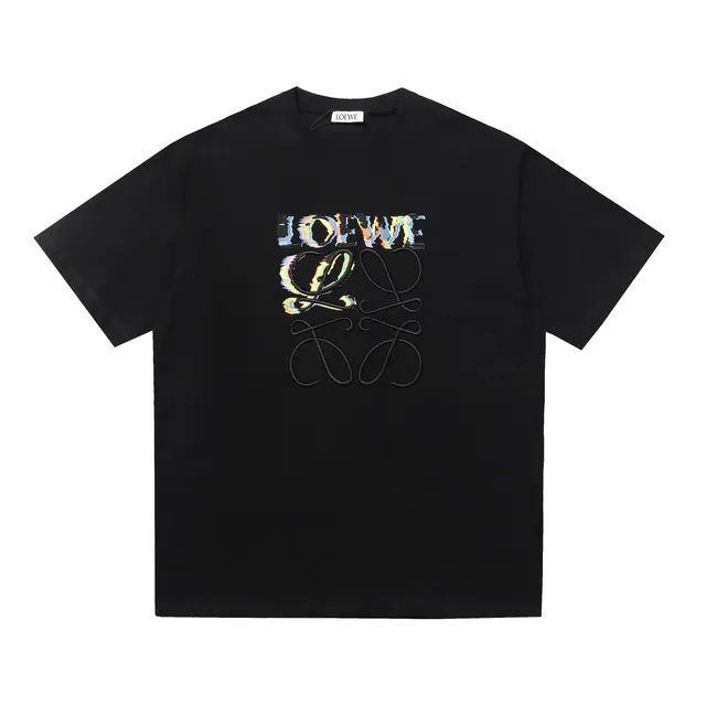 Loewe Logo T-Shirt Holographic Anagram