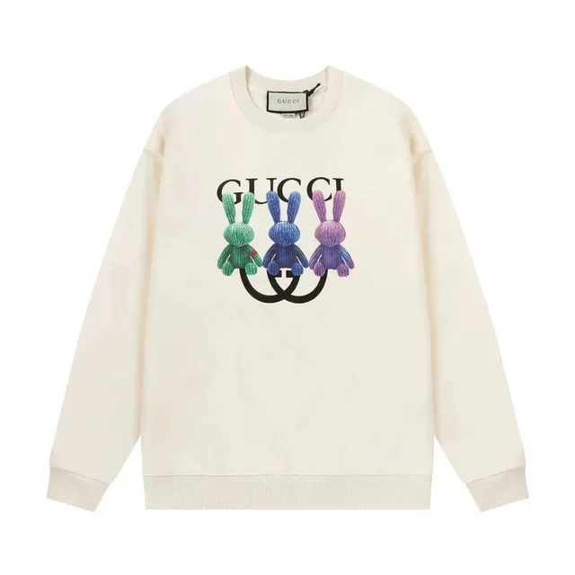 Gucci hoodies sweatshirts Triple Rabbit Print