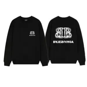 Balenciaga Crewneck Sweatshirt BB Logo Print