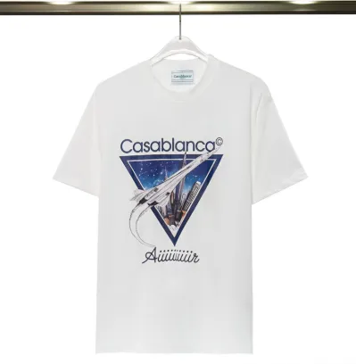 Casablanca Graphic Tee Aiiiiiiir Triangle Print