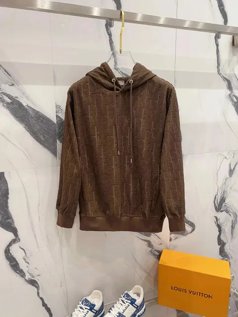 Dior Obliteration Hoodie Monogram Jacquard