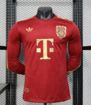 25-26 Player Bayern München 球员拜仁周年版红长袖