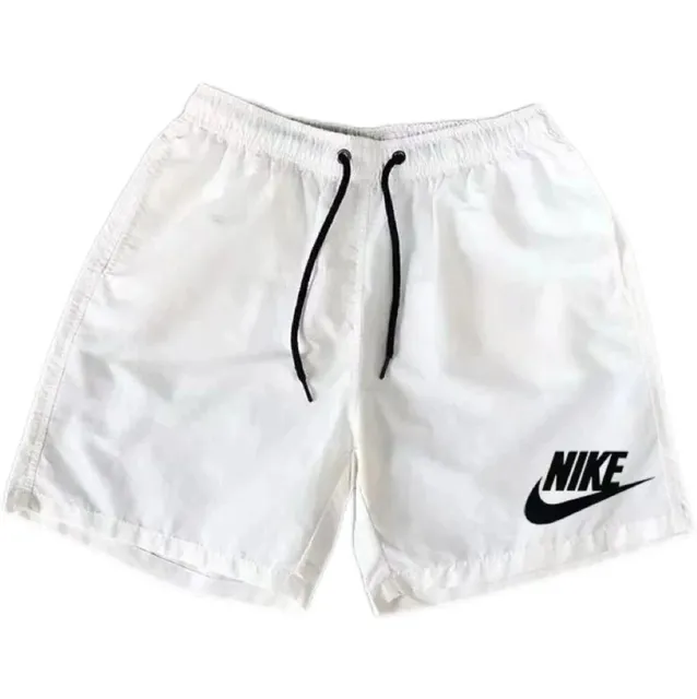 Nike Sport Shorts Swoosh Logo White