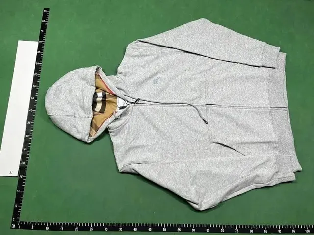 Burberry Zip-Up Hoodie