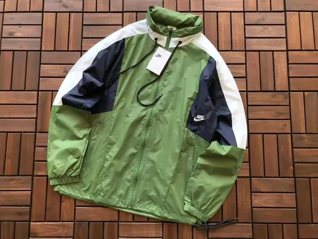 Nike Windrunner Jacket Olive/White/Navy