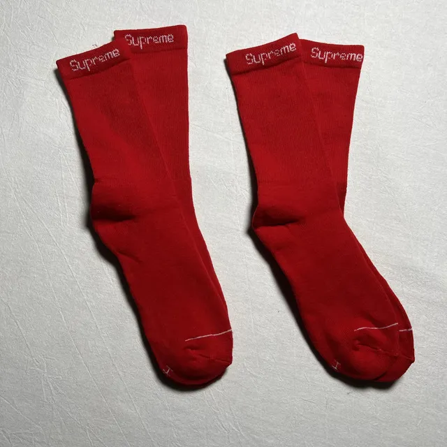 Supreme Crew Socks Box Logo